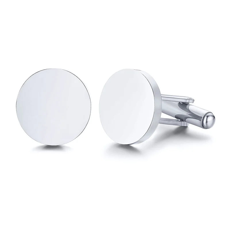 Personalised Men’s Stainless Steel Cufflinks